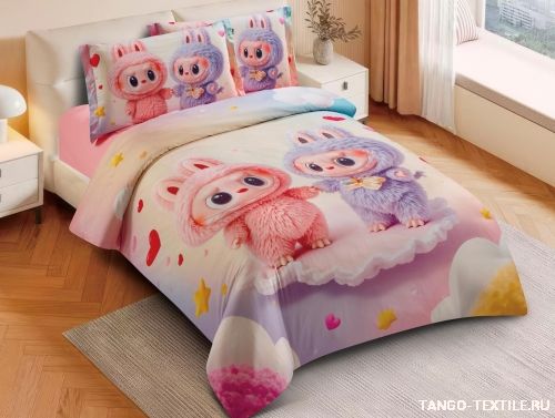 Постельное белье Labubu Romantic (AM-167) Постельное белье Labubu Romantic (AM-167)